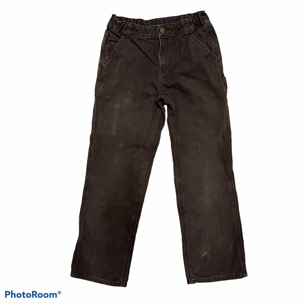 Carhartt Boy’s Brown Carpenter Pants